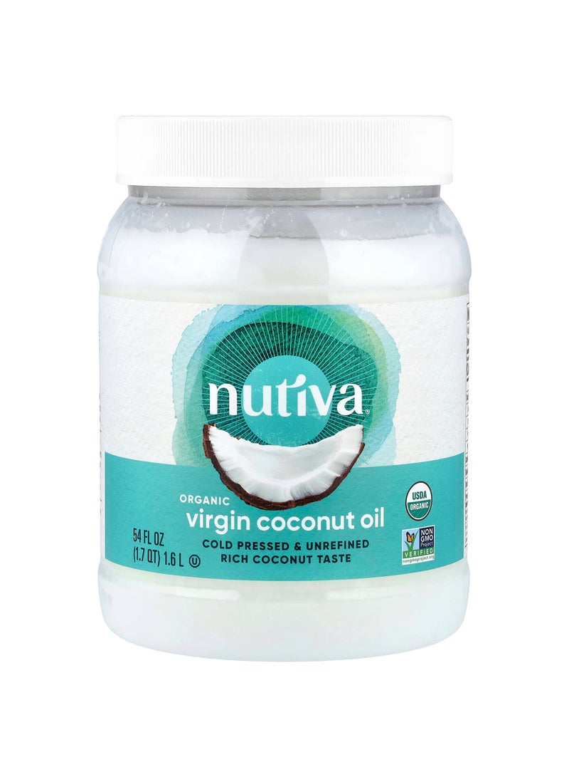 Organic Virgin Coconut Oil, 54 fl oz (1.6 l)